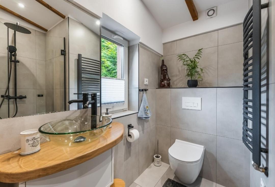 Apartament Pod Bukowym Lasem Meszna Exterior foto