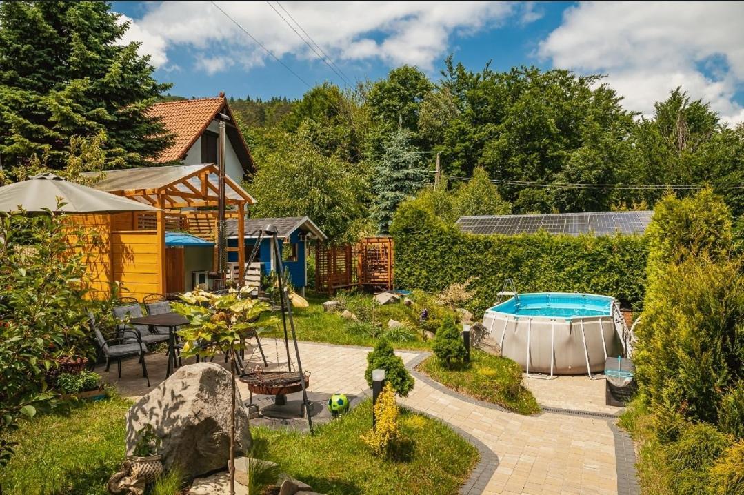 Apartament Pod Bukowym Lasem Meszna Exterior foto